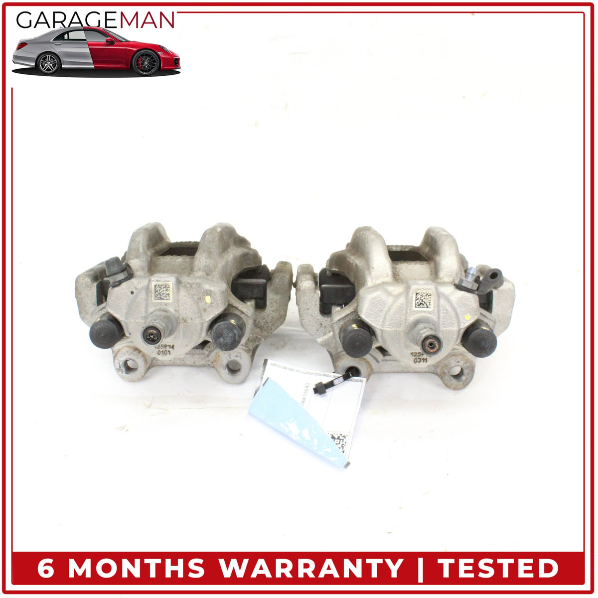2012-2018 BMW 328i F30 Rear Brake Caliper (set of 2) 6850857 OEM