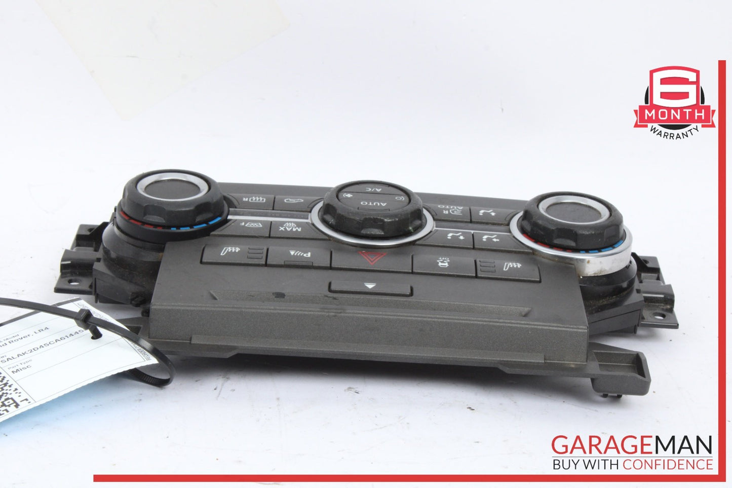 2010-2016 Land Rover LR4 AC Climate Control Panel BH22454B92AA Genuine