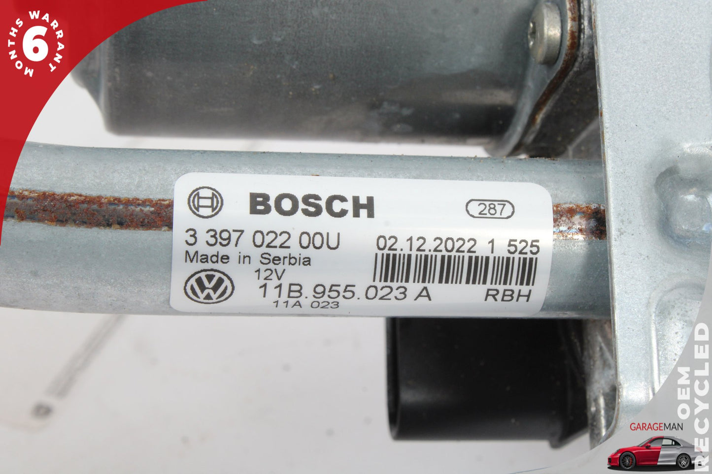 2022-2025 Audi Q4 E-Tron Front Windshield Wiper Linkage w/ Motor 11B955023A OEM