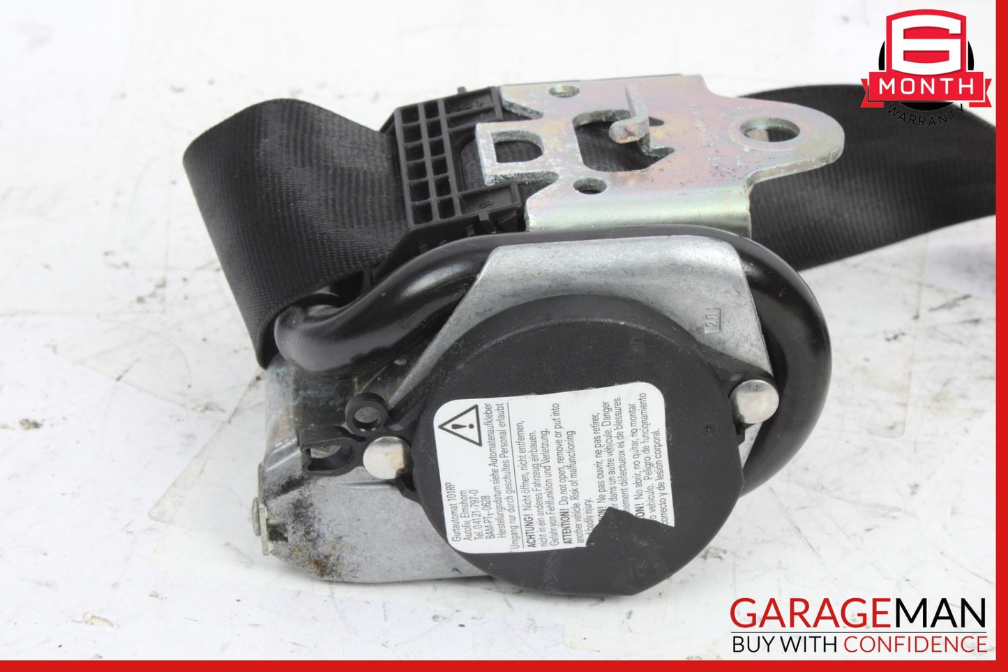 2007-2015 Audi Q7 Left Rear 2nd Row Seat Belt 4L0857805H Genuine OEM
