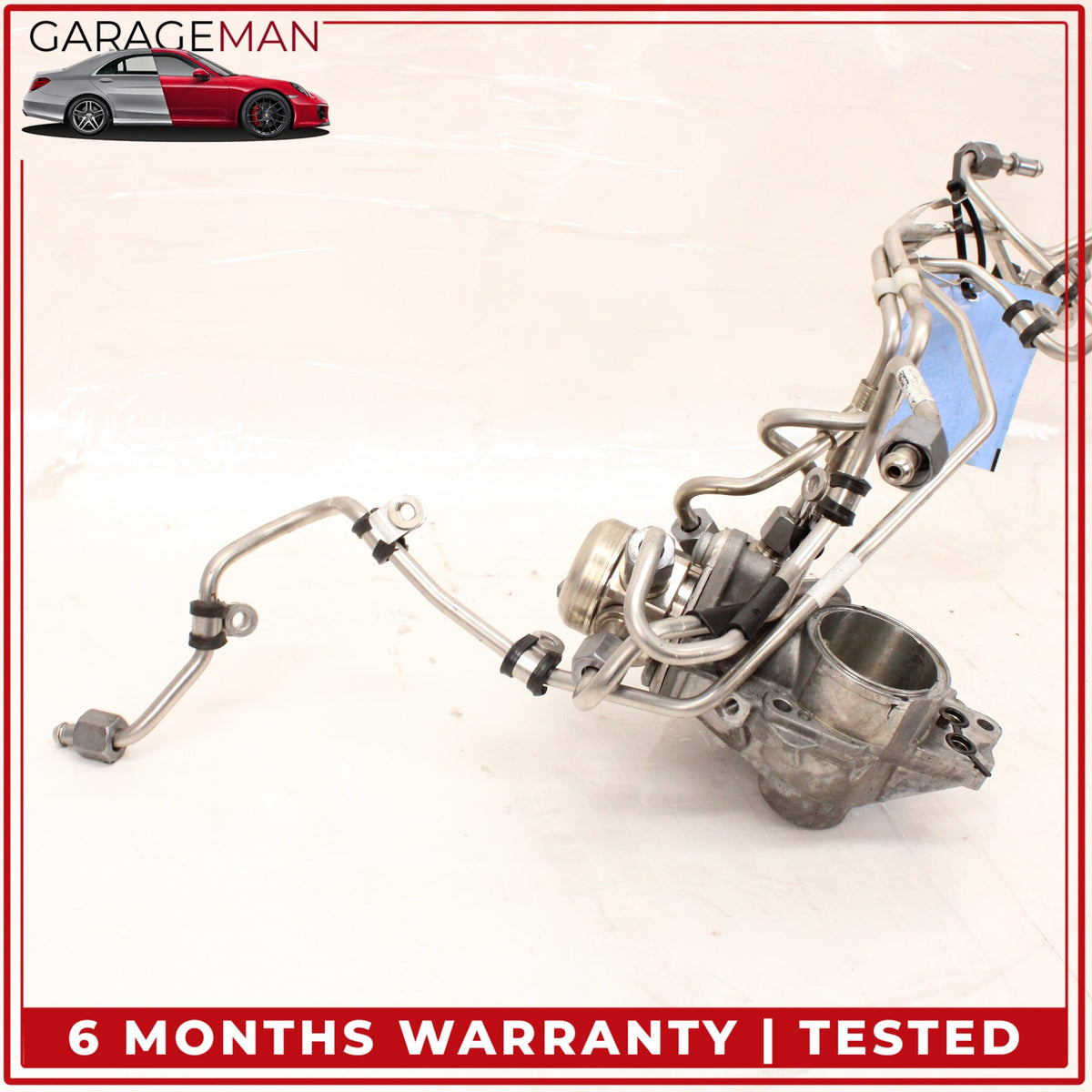 2011-2020 Mercedes C207 E550 High Pressure Fuel Pump Housing w/ Line Set OEM