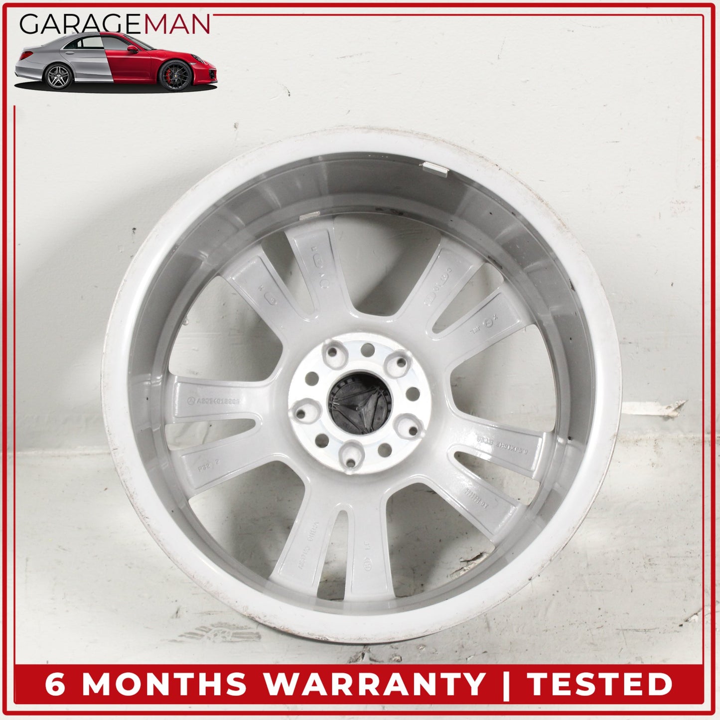2015-2023 Mercedes W205 C300 Rear Wheel Rim 8.5Jx18H2 ET56 2054012902 OEM
