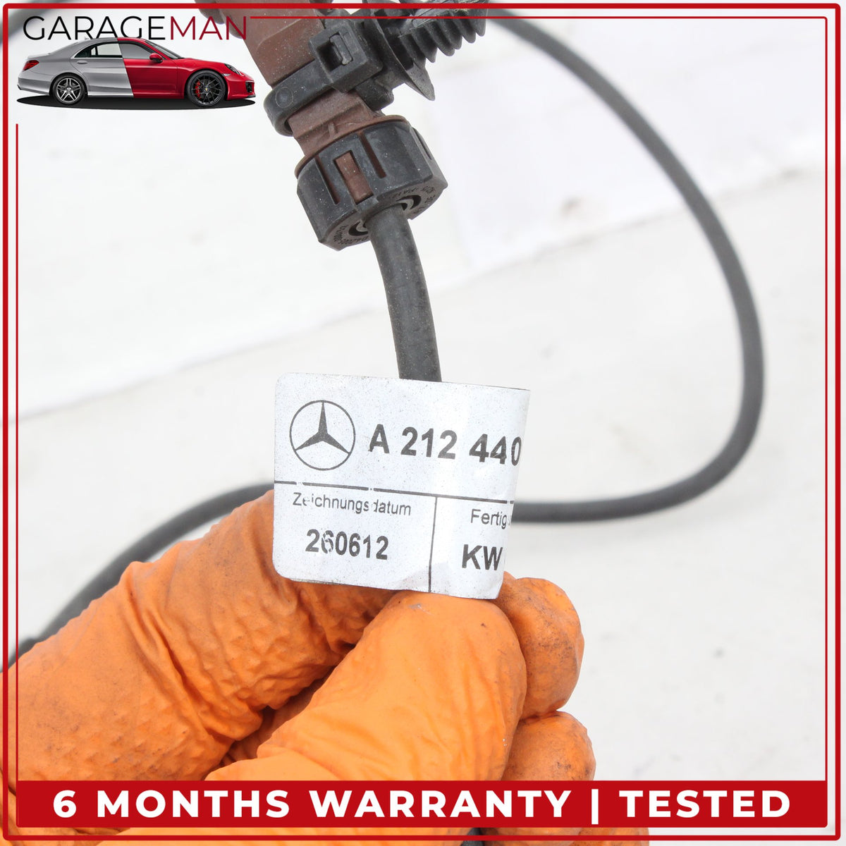 2014-2016 Mercedes W212 E400 Front Bumper Camera w/ Wire Harness 2124403340 OEM