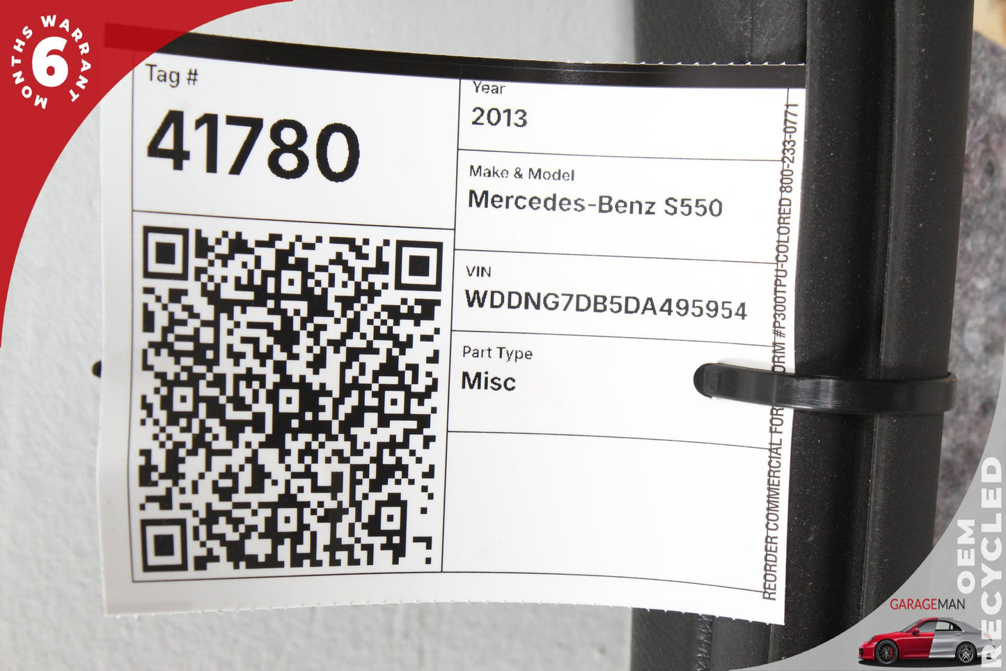 2010-2013 Mercedes W221 S550 S400 Front Left Driver Side Door Trim Panel OEM