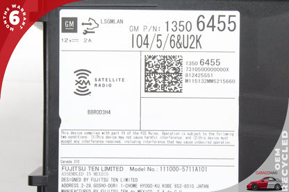 2014-2019 Chevrolet Silverado 1500 Satellite Audio Radio Receiver 13506455 OEM