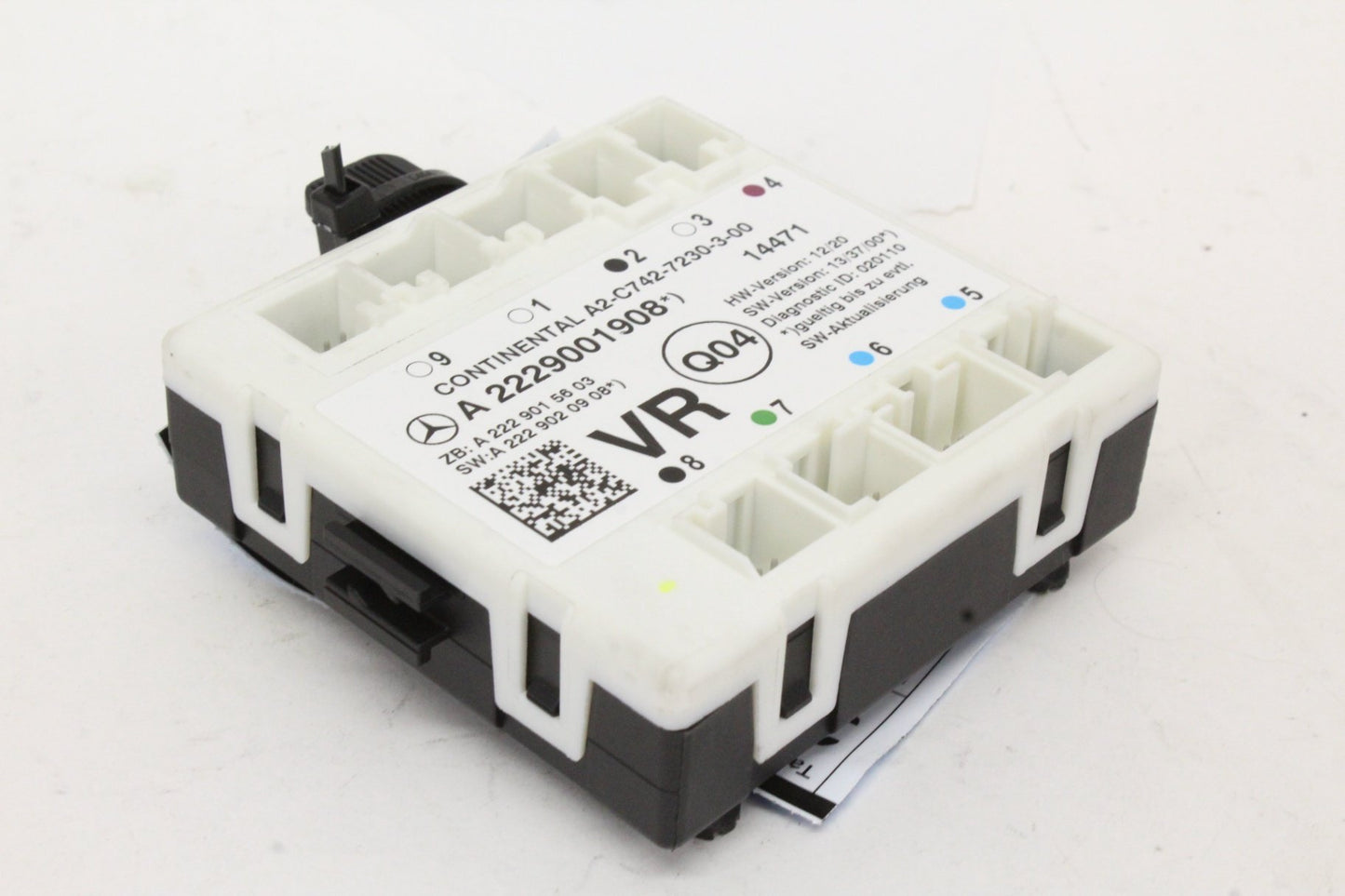 2015-2019 Mercedes C300 W205 Right Front Door Control Module 2229001908 OEM