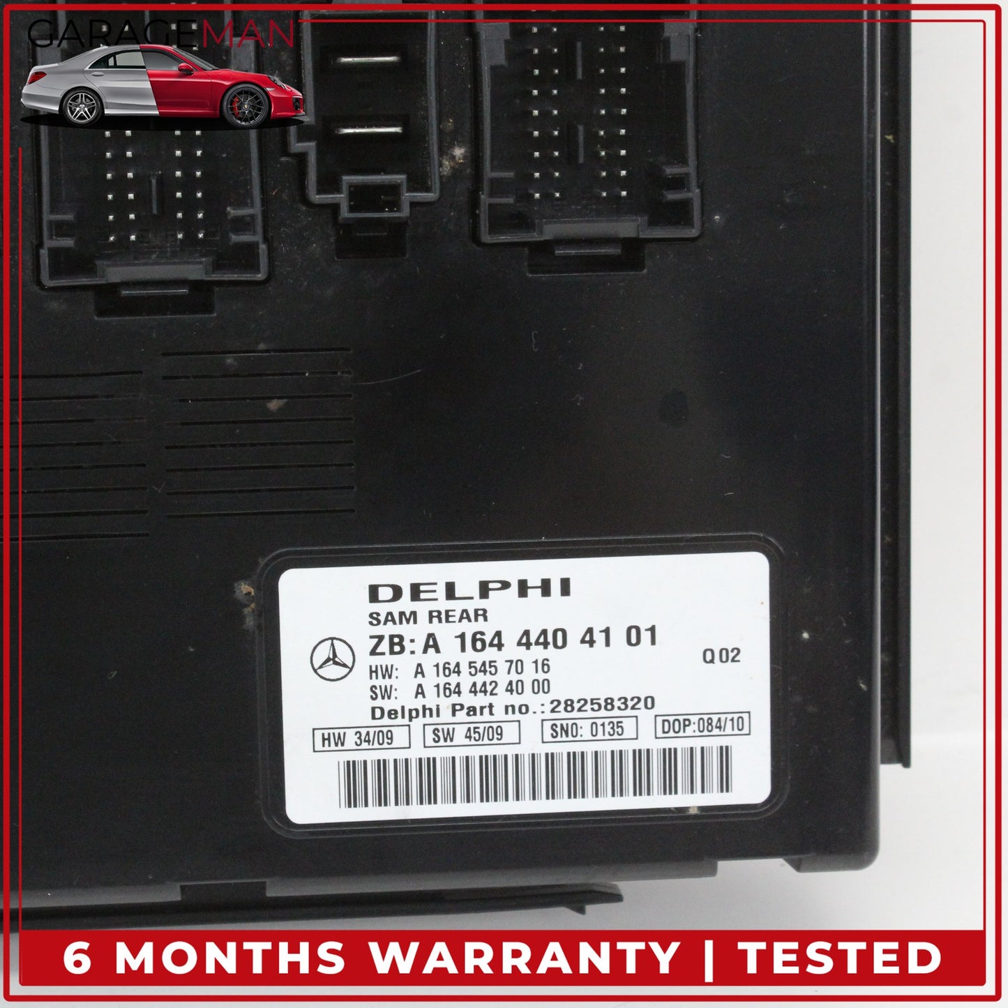 2010-2013 Mercedes W164 ML350 Rear SAM Module Unit Signal Acquisition OEM