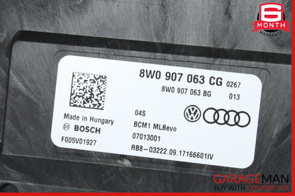 2017-2024 Audi A4 Q7 RS5 S5 Q5 Body Control Module Unit 8W0907063CG OEM