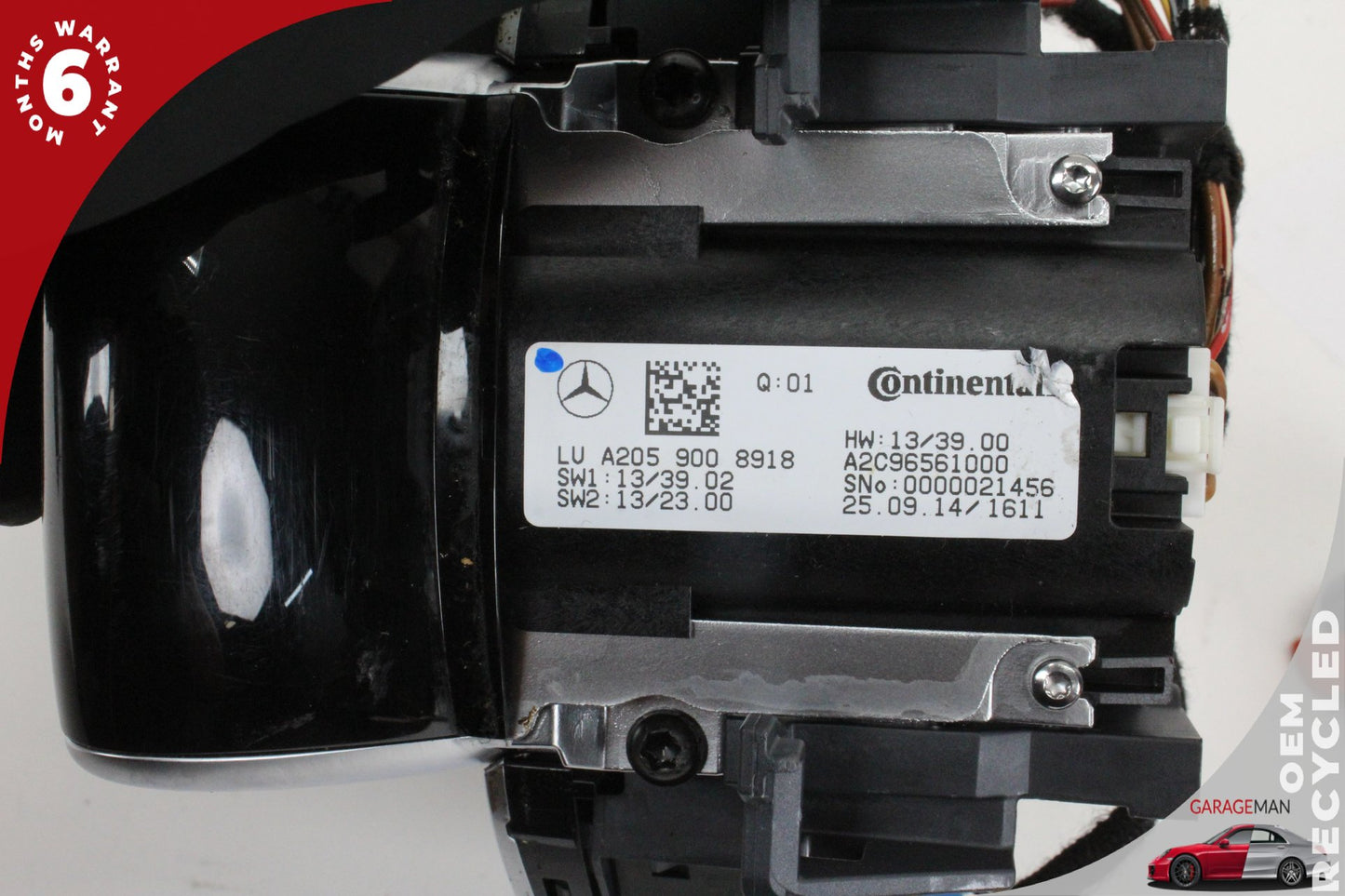 2015-2018 Mercedes W205 C300 Center Console Multi Function Switch Control OEM