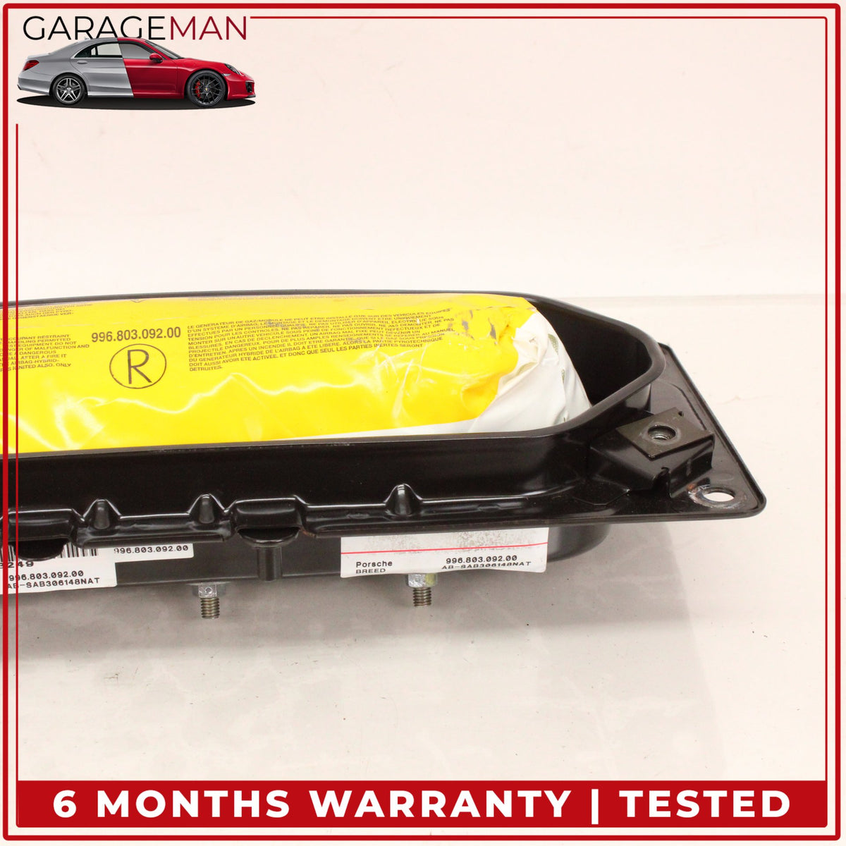 1997-2005 Porsche 911 Carrera 996 Front Right Side Door Airbag 99680309200 OEM