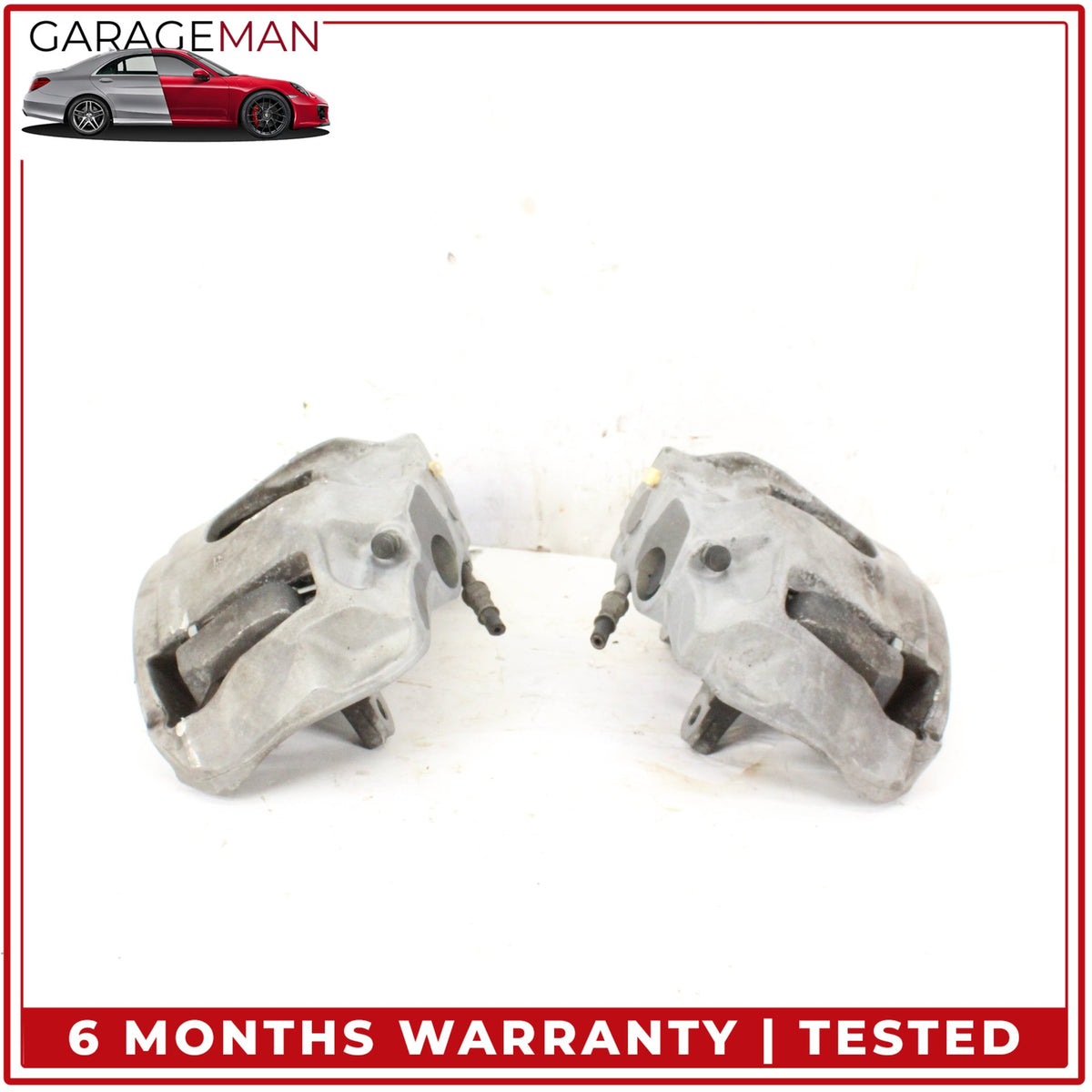 2012-2018 Audi A6 Front Left and Front Right Side Brake Caliper Set 4G05BQ OEM