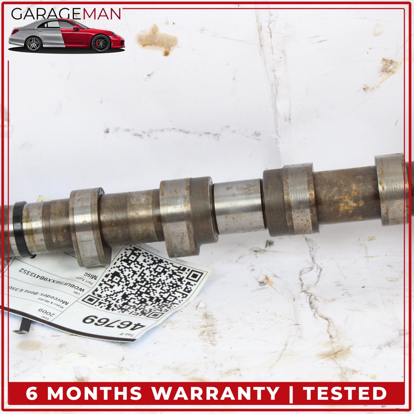 2005-2012 Mercedes W211 E350 Right Side Engine Camshaft Cam Shaft Exhaust OEM