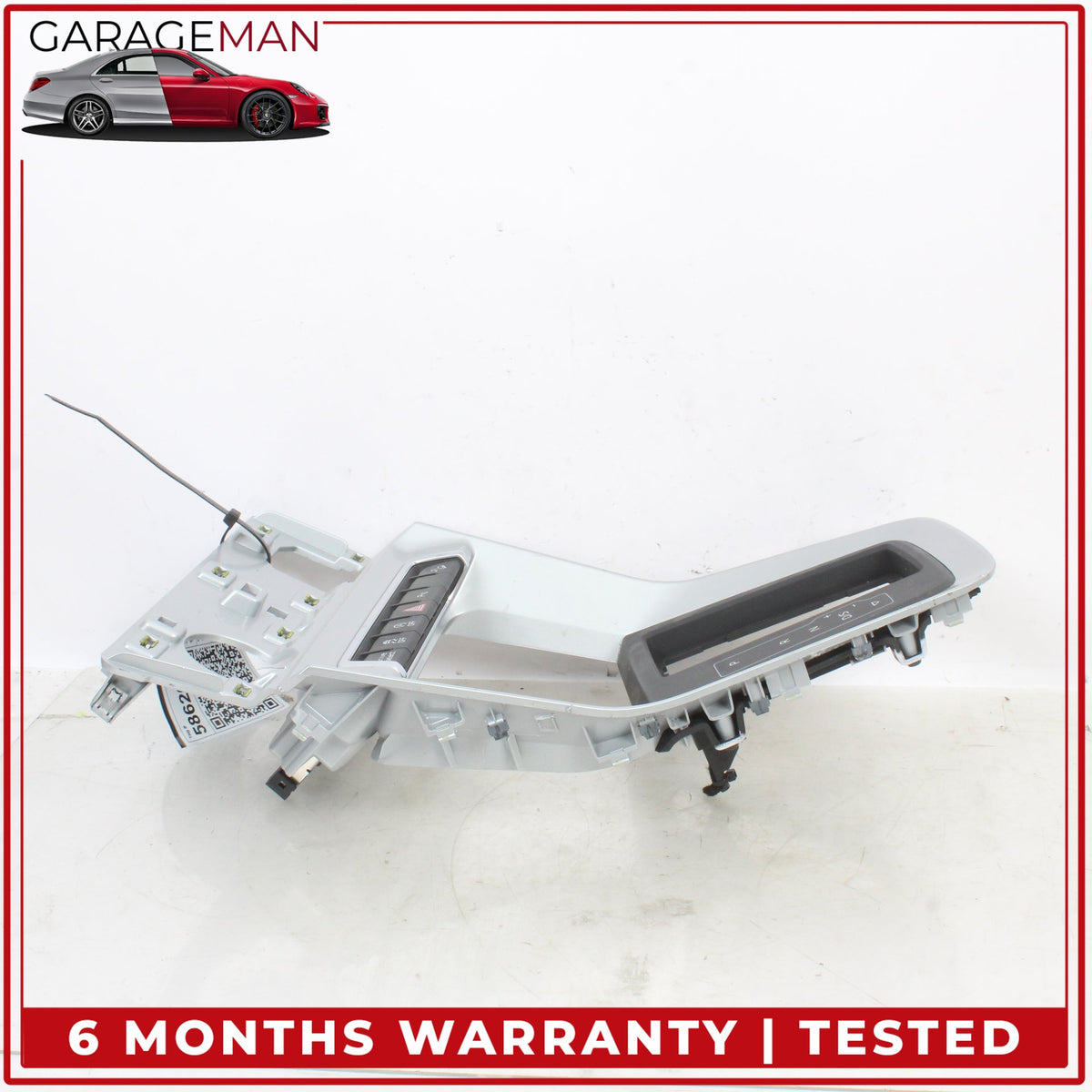 2019-2025 Audi Q3 Emergency Hazard Light Control Switch Panel w/ Trim Cover OEM