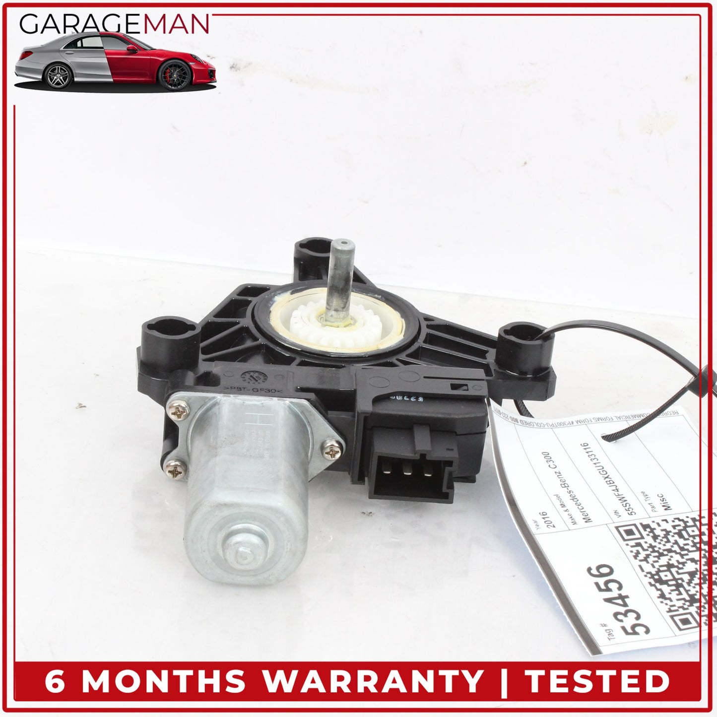 2015-2020 Mercedes W205 C300 Rear Right Window Regulator Motor 2059060401 OEM