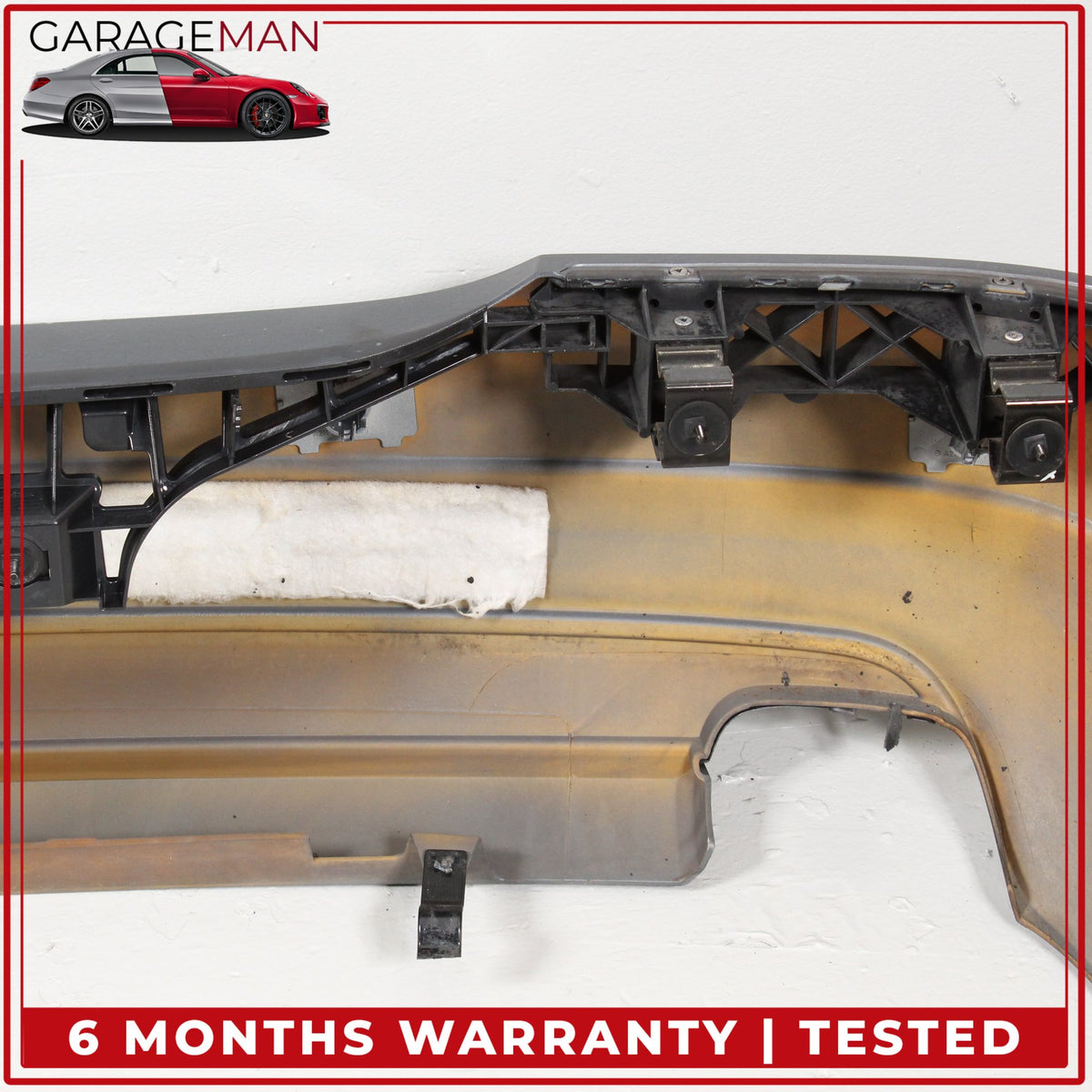 2006-2011 Mercedes W219 CLS550 Sedan Rear Bumper Cover Gray Metallic OEM