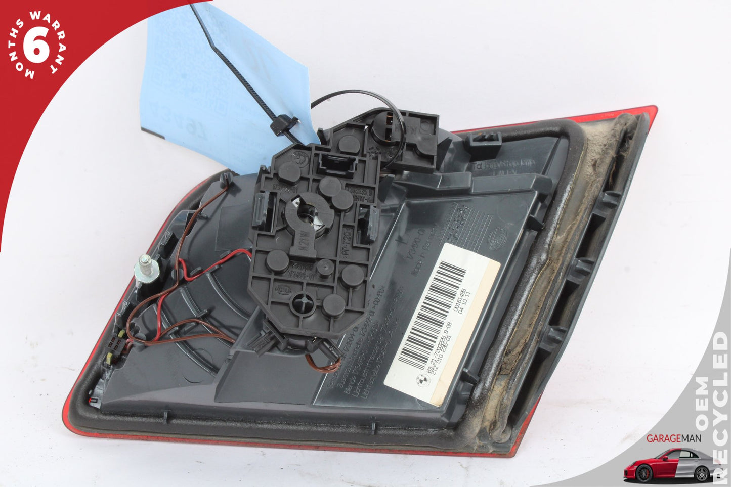 2011-2013 BMW F10 550i Rear Left Inner Taillight Tail Light Lamp 17349001 OEM