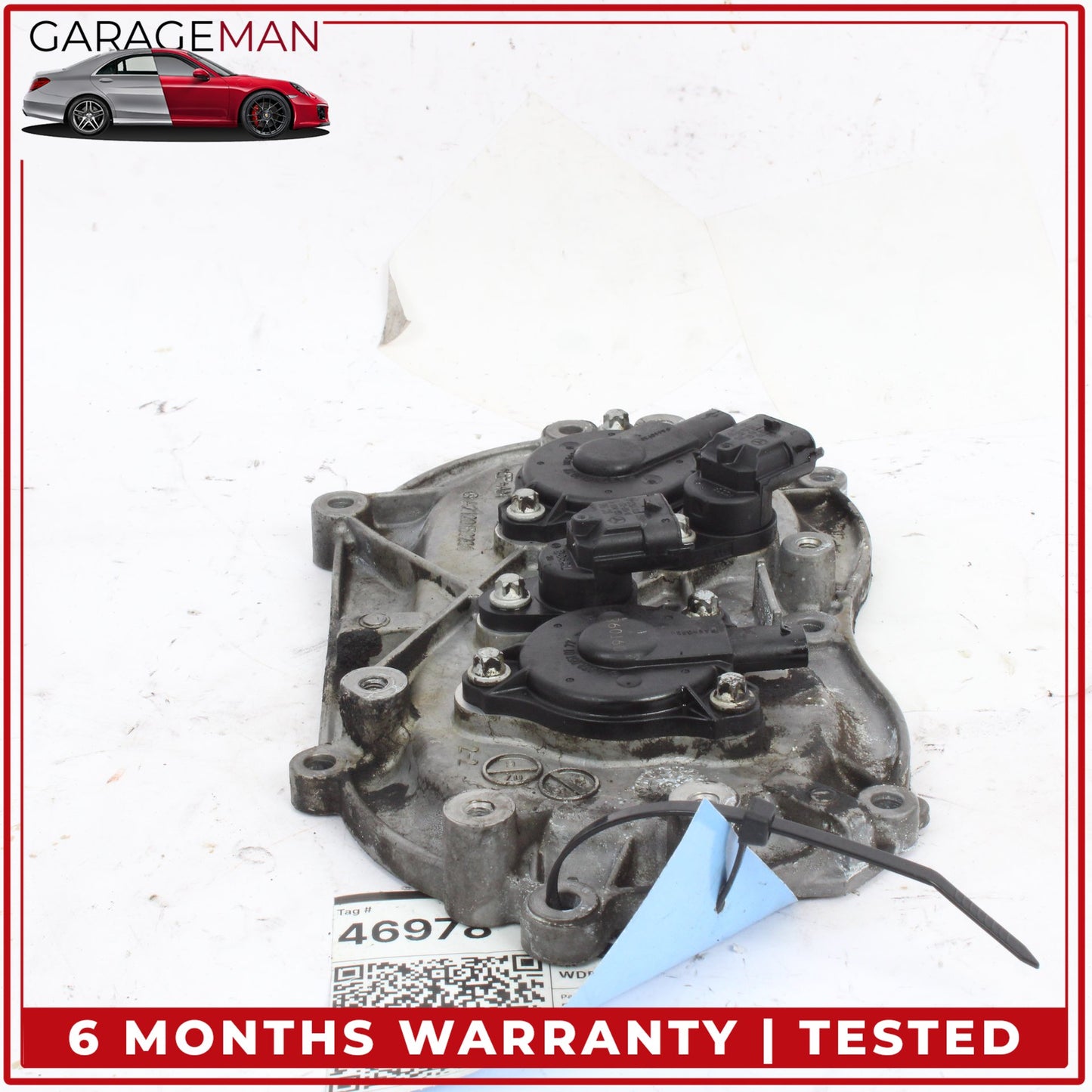 2005-2013 Mercedes W211 E350 Left Engine Timing Chain Cover Plate 2720150201 OEM