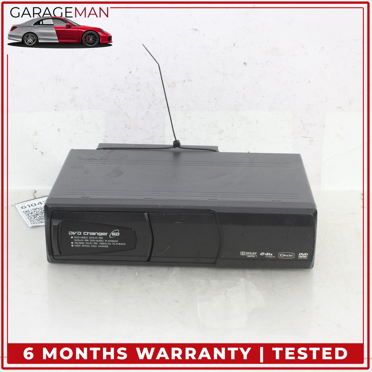 2010-2012 LR Range Rover L322 CD DVD Disc Changer Player AH4219C043AA OEM