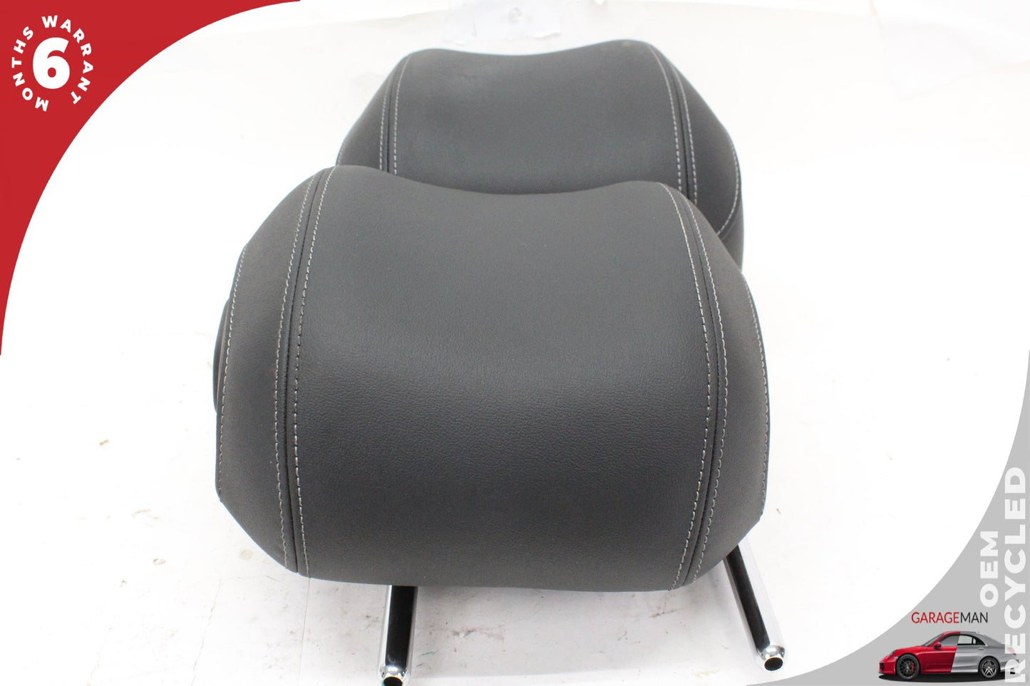 2022-2025 Audi Q4 E-Tron Front Left and Right Side Seat Headrest Set Black OEM