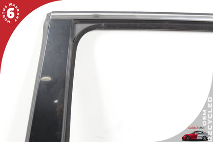 2011-2018 Porsche Cayenne 958 Rear Left Driver Side Door Shell Black OEM