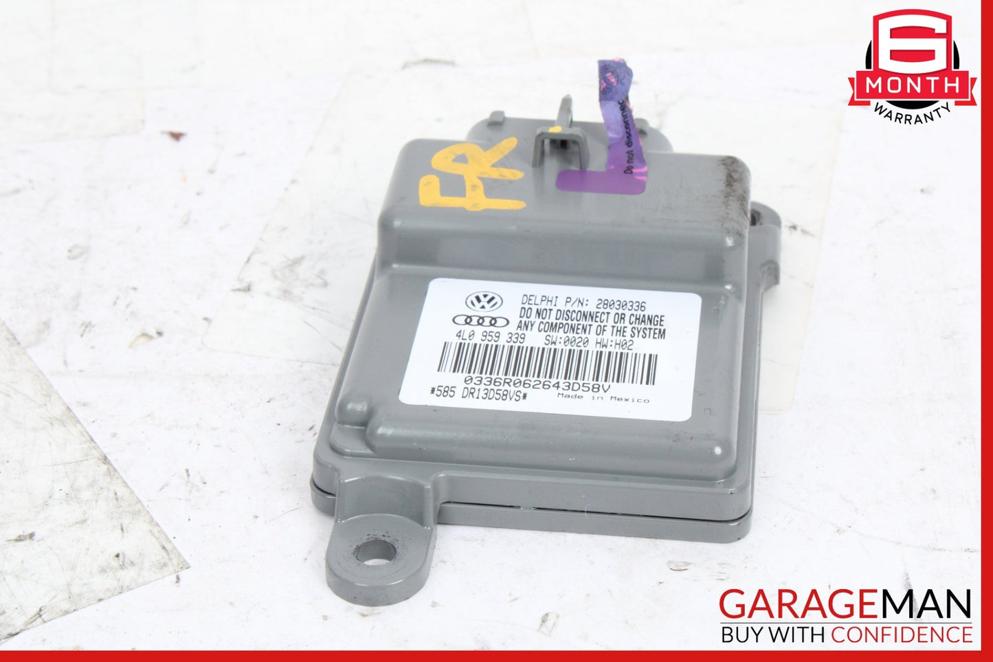 2007-2009 Audi Q7 Front Right Seat Occupant Detection Module 4L0959339