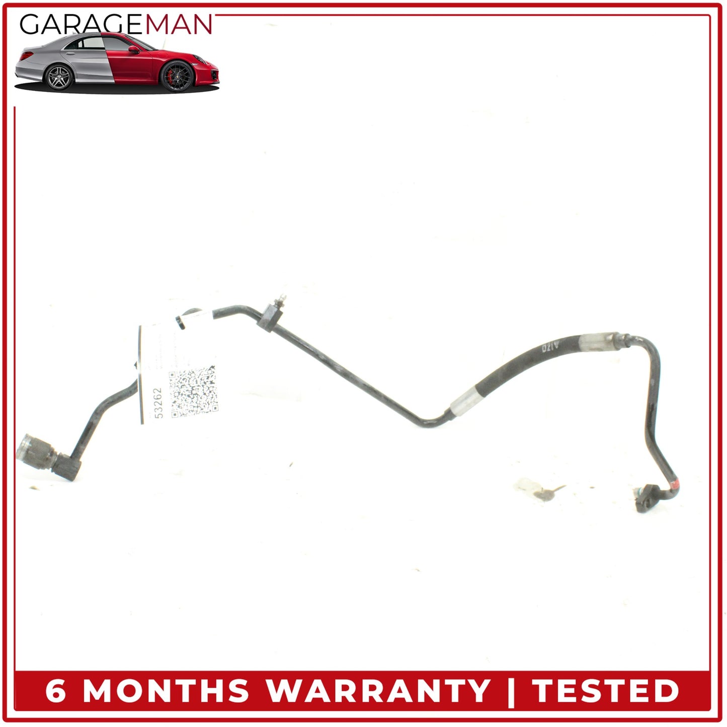 2007-2012 Mercedes R230 SL550 ABC Front Left Hydraulic Suspension Line Hose OEM