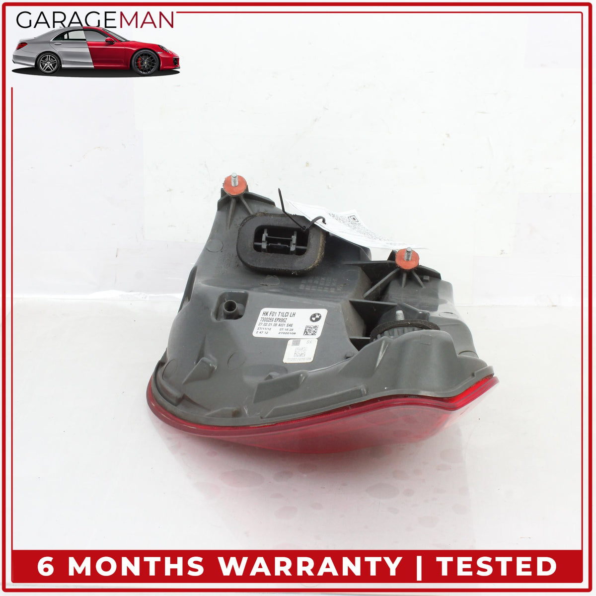 2013-2015 BMW 740i F01 Rear Left Side LED Outer Tail Light Lamp 7300269 OEM