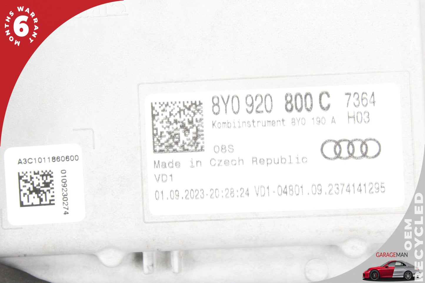 2022-2024 Audi A3 S3 Speedometer Instrument Cluster Gauge 8Y0920800C OEM