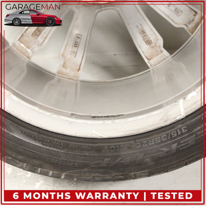 2013-2019 BMW X5 X6 Rear Wheel Rim w/ Bridgestone Dueler H/P Tire 7846791 OEM