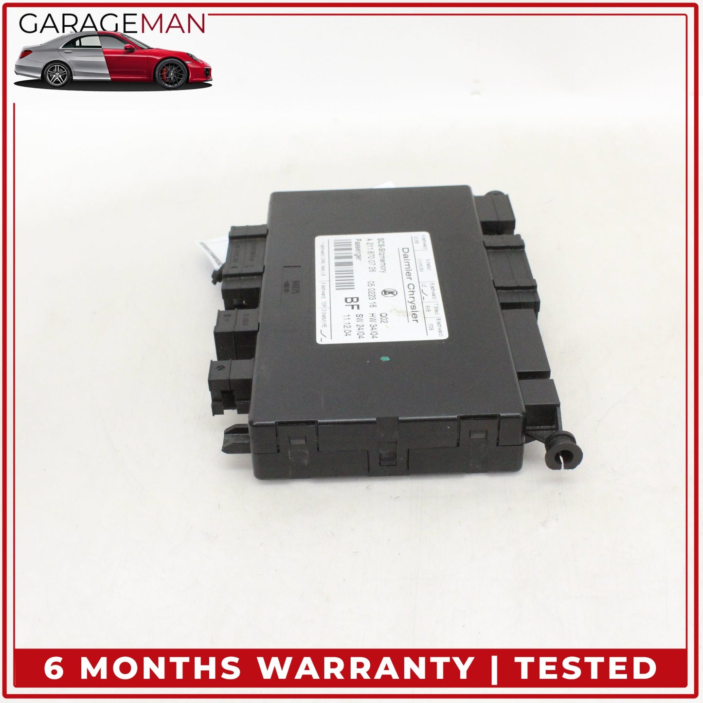 2003-2012 Mercedes W219 CLS500 Front Right Seat Control Module 2118700726 OEM