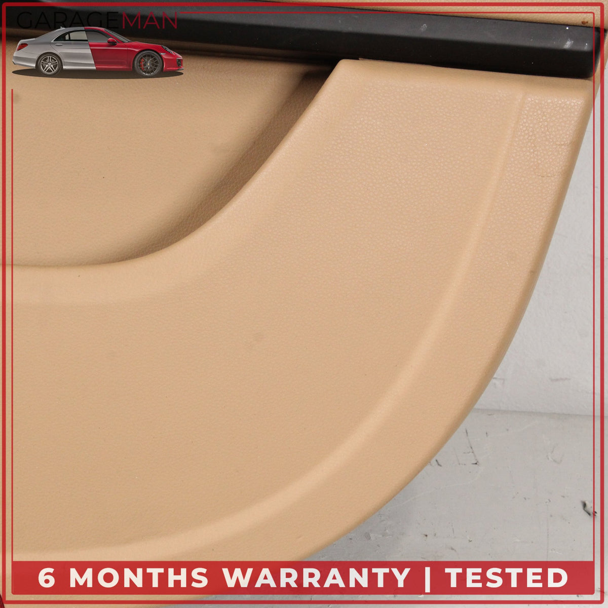 2011-2018 Porsche Cayenne 958 Front Right Side Door Trim Cover Panel Beige OEM