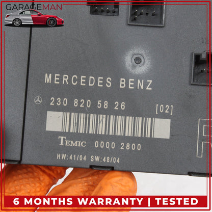 2003-2012 Mercedes R230 SL500 Front Right Side Door Control Module Unit OEM