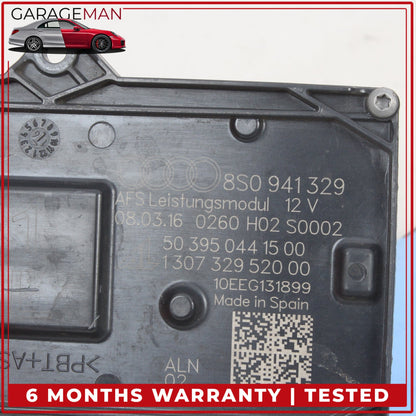 2016-2023 Audi TTS SQ5 Q7 Cornering Light Lamp Control Module 8S0941329 OEM