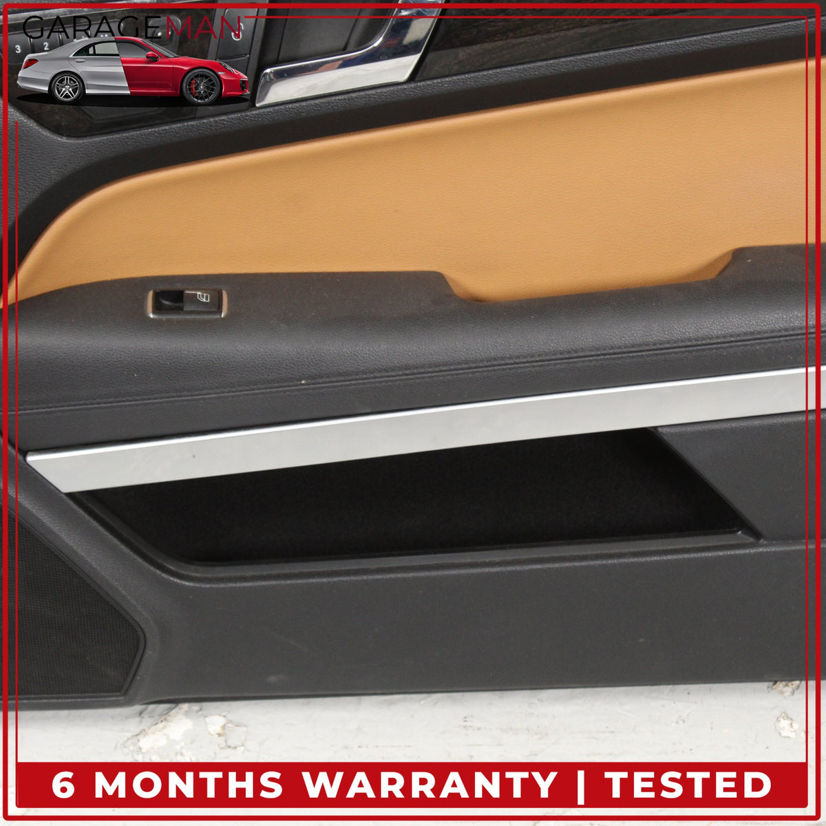 2011-2013 Mercedes W207 E350 E550 Convertible Right Side Interior Door Panel OEM