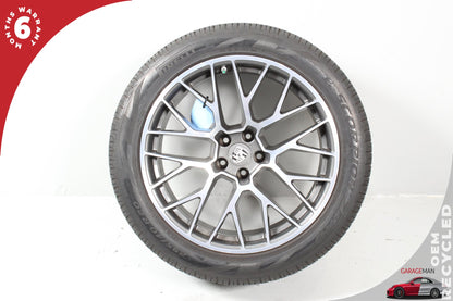 2015-2018 Porsche Macan 95B Rear Side Wheel Rim w/ Tire 10JX20H2 ET19 OEM