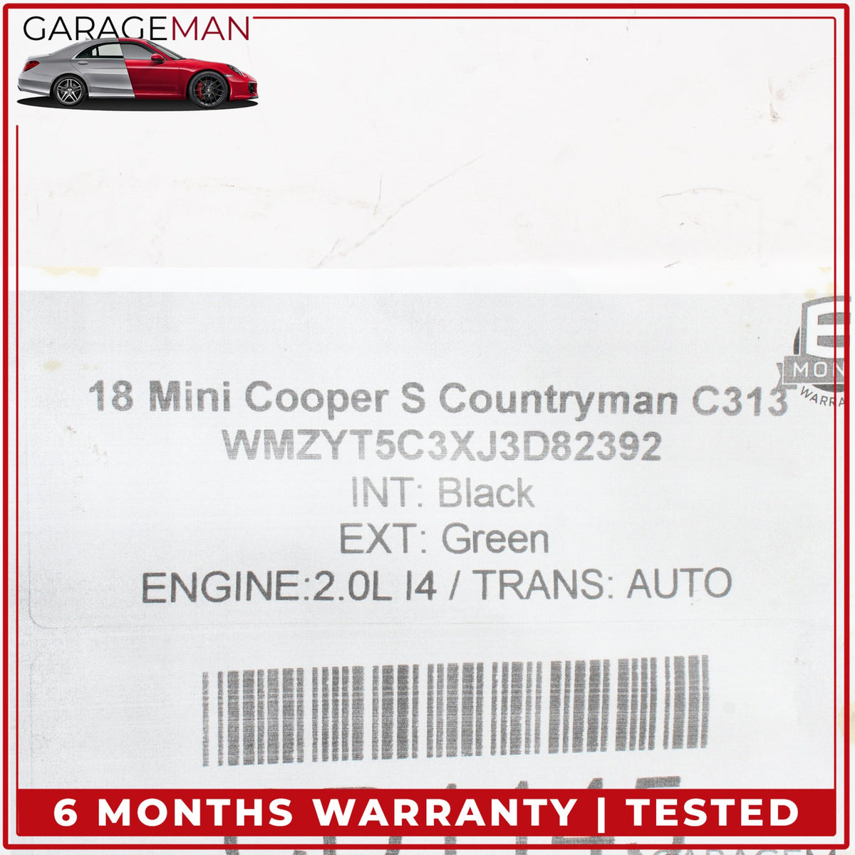 2017-2023 Mini Countryman Cooper S Engine Oil Filter Cooler Housing Assembly OEM