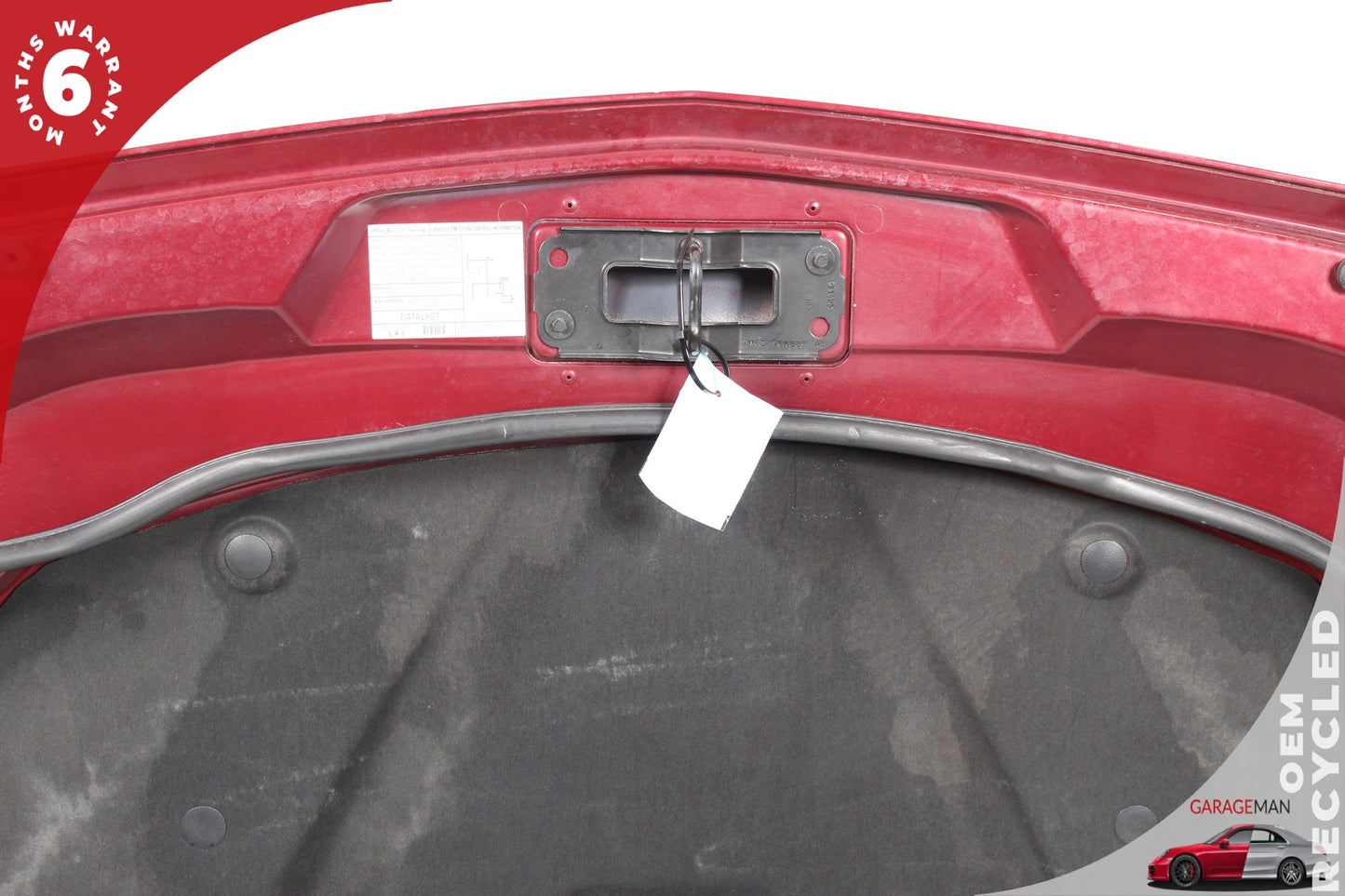 2002-2005 Ford Thunderbird Front Hood Bonnet Cover Panel Red 1W6Z16612AA OEM