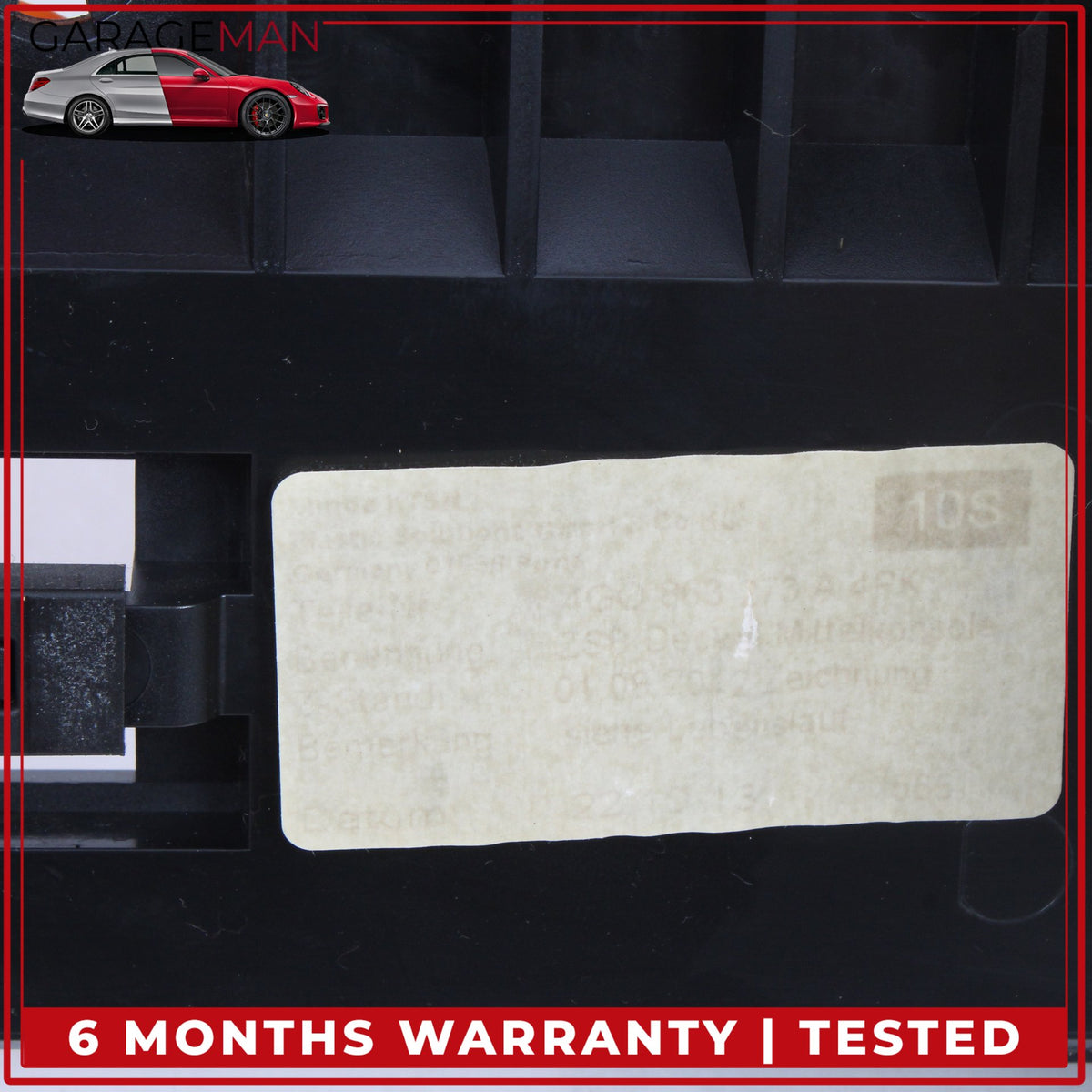 2012-2018 Audi A6 A7 Front Center Console Storage Tray Box Wood 4G0864131 OEM