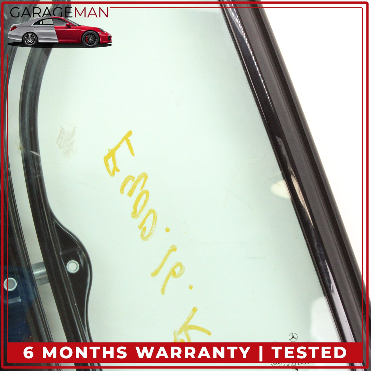 2011-2017 Mercedes W207 E400 Rear Right Quarter Window Glass w/ Regulator OEM