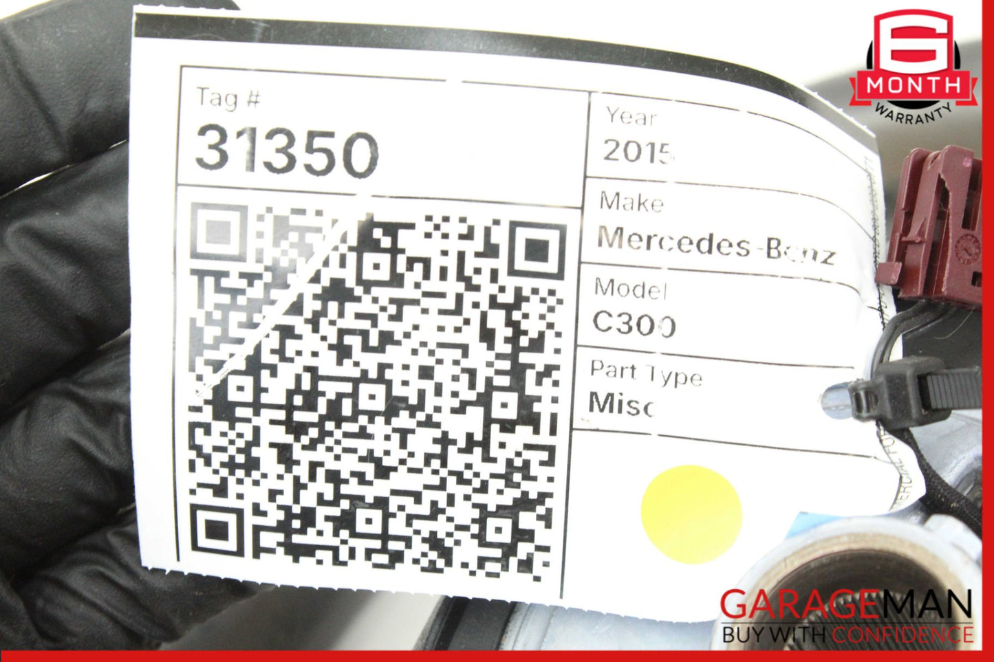15-20 Mercedes W205 C300 Sport Flat Bottom Steering Wheel w/Paddle Shifters OEM