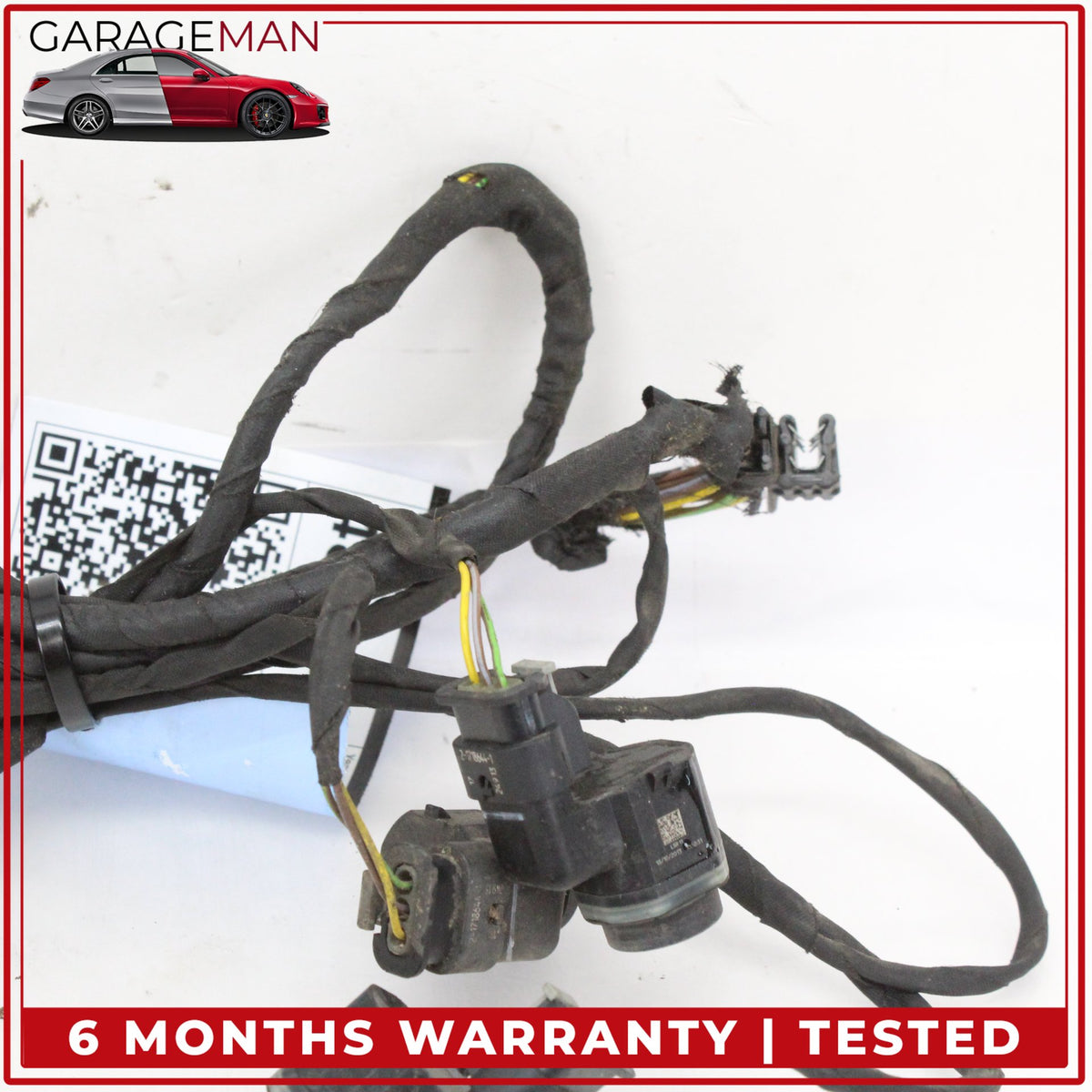 2012-2018 BMW 650i Rear Bumper Parking Sensors w/ Wire Harness 9270495 OEM