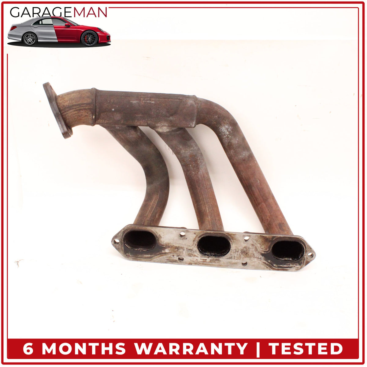 1999-2001 Porsche 911 Carrera 996 Left and Right Side Exhaust Manifold Set OEM