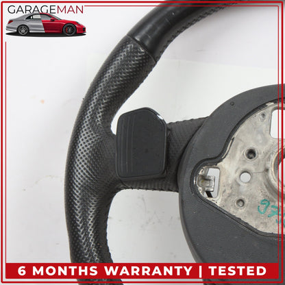 2012-2015 Audi Q7 Front Left Steering Wheel w/ Paddle Shifters 4L0419091AS OEM