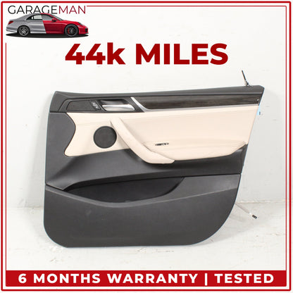2011-2018 BMW X3 X4 SUV Front Right Passenger Side Interior Door Trim Panel OEM