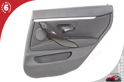 2015-2020 BMW 430i F36 Rear Right Passenger Side Interior Door Trim Panel OEM