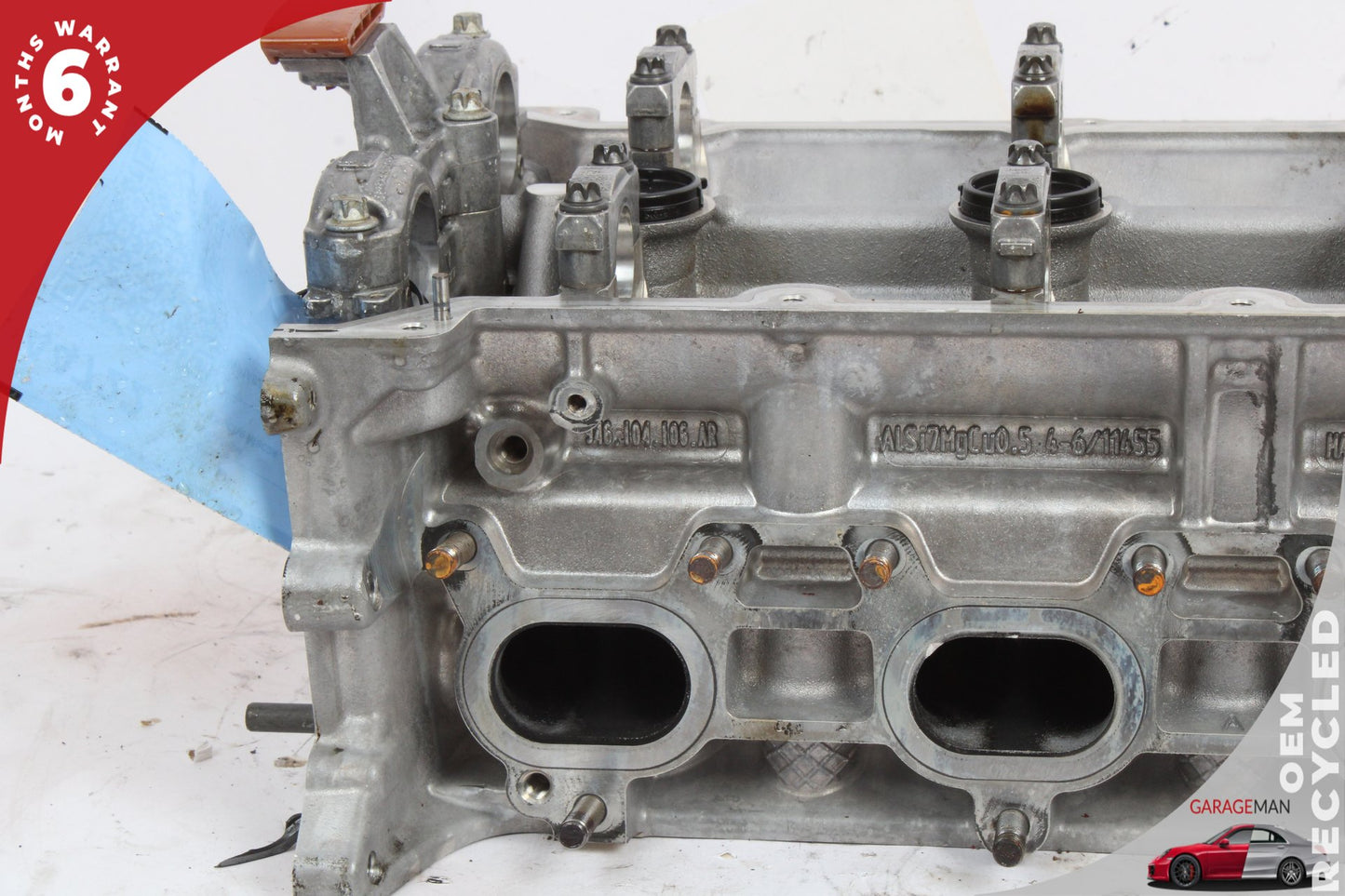 2015-2018 Porsche Macan 95B 3.0L Engine Left Side Cylinder Head 946104106AR OEM