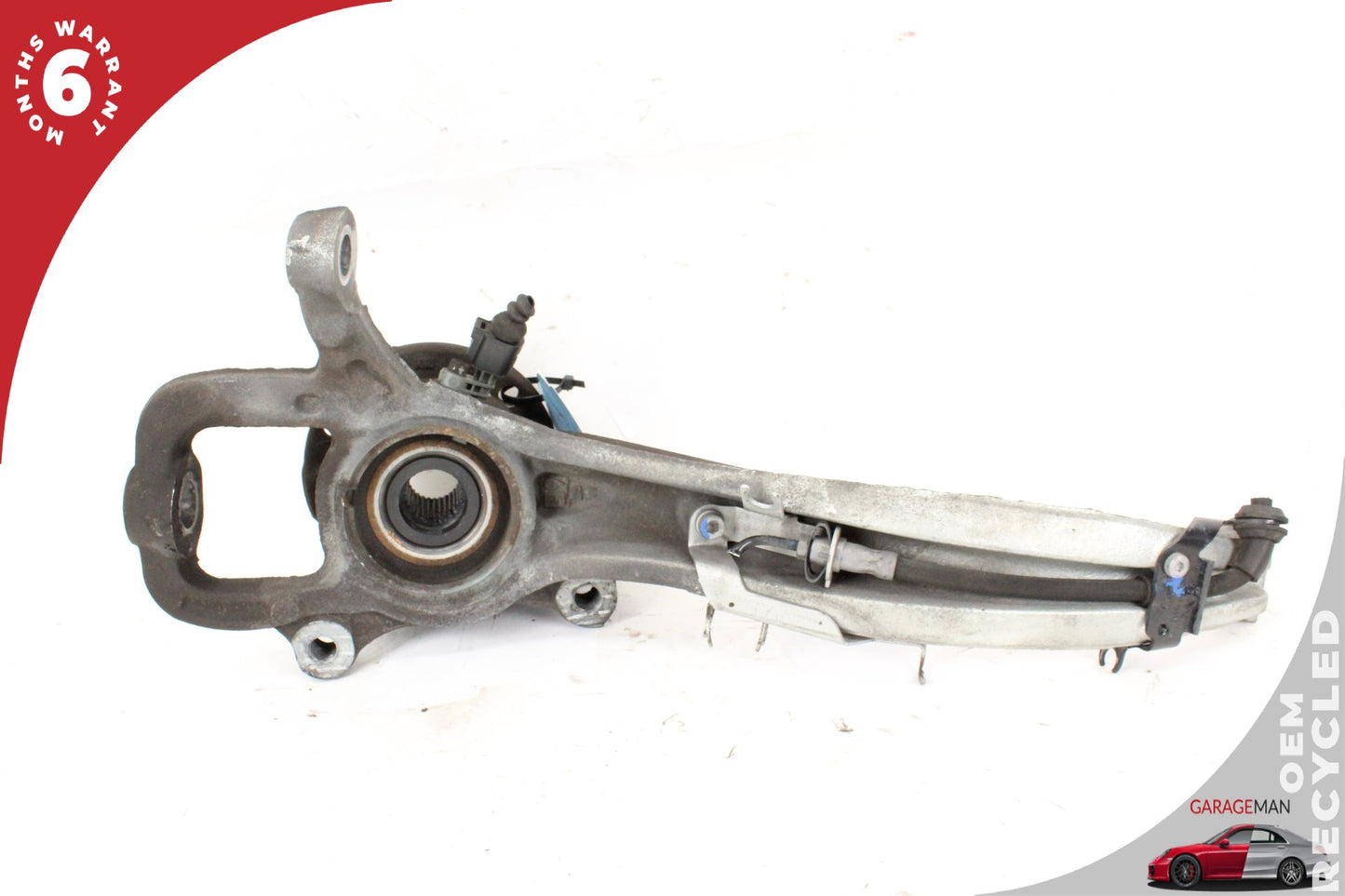 2003-2010 Audi Q7 Front Left Side Spindle Knuckle Wheel Hub 7L0407257A OEM