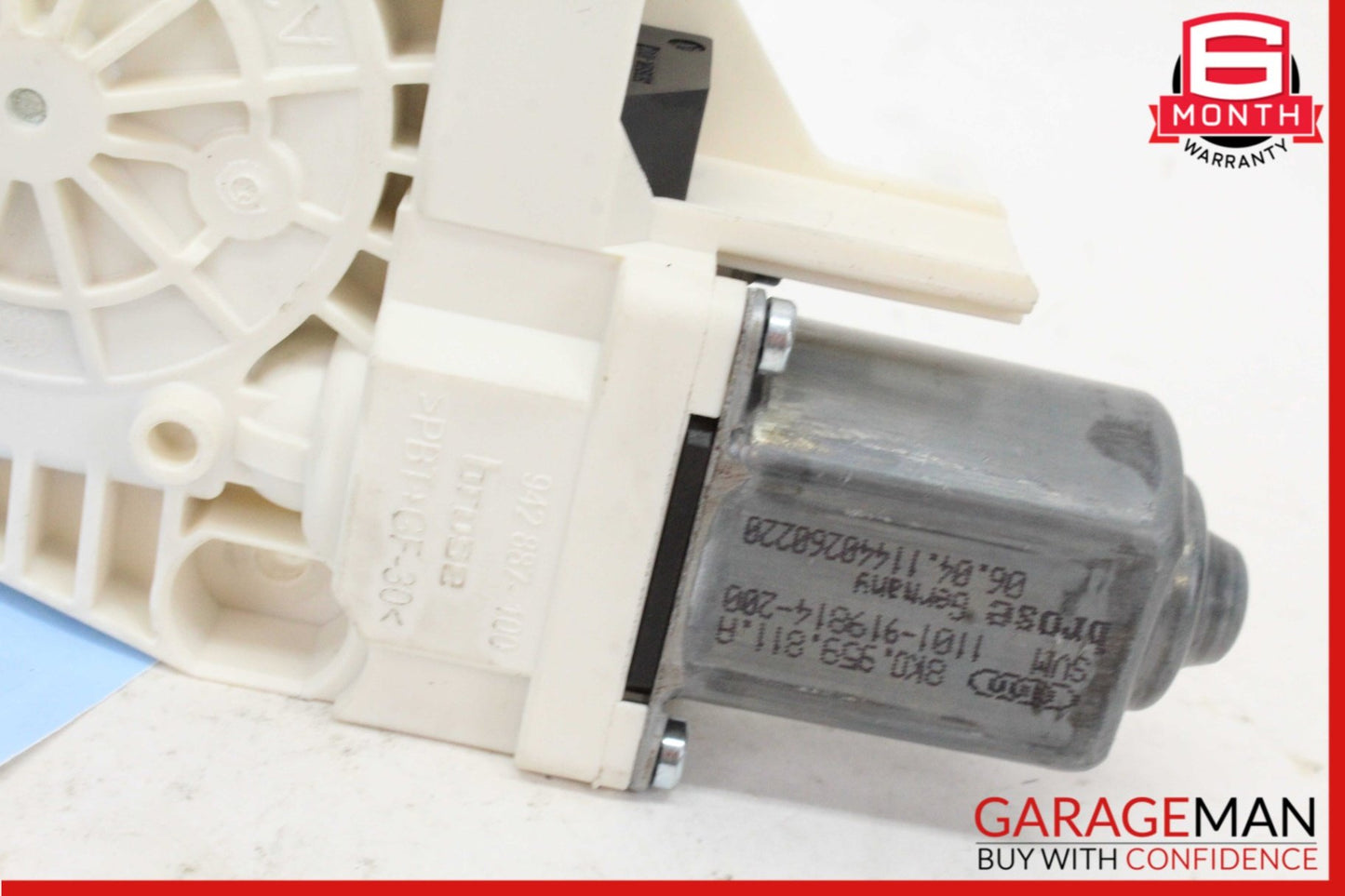 2009-2018 Audi A6 C7 Sedan Rear Left Window Regulator Motor 8K0959811A Genuine