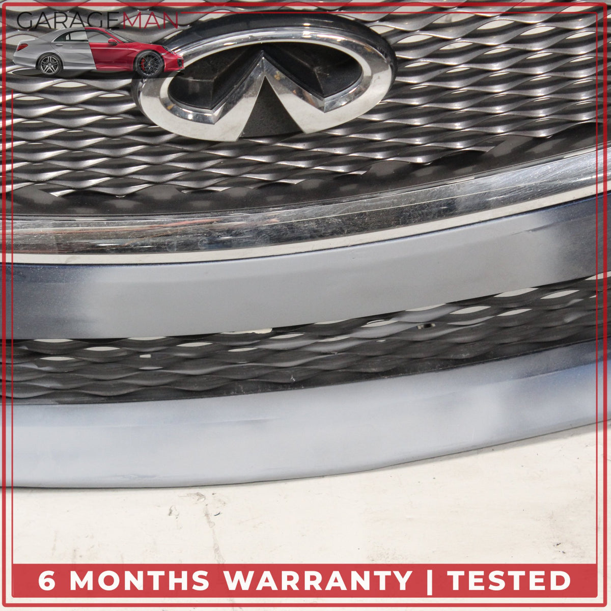 2014-2017 Infiniti Q50 V37 Front Bumper Cover Assembly w/ Grille 620224HE0H OEM
