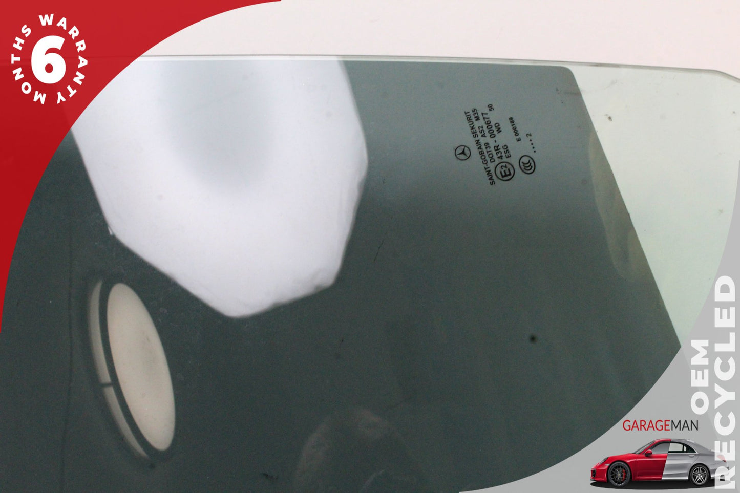 2012-2014 Mercedes W218 CLS550 Front Left Driver Side Door Window Glass OEM